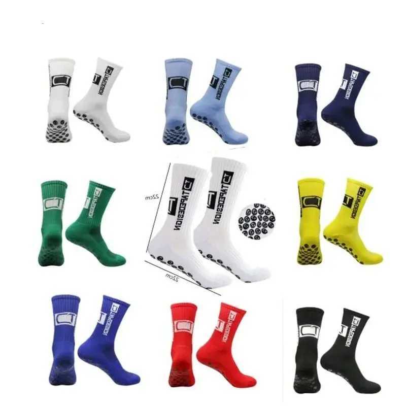 126 Pairs AntiSlip Football Socks Men Women Sports Socks Breathable Silicone Bottom Soccer Sport Running Cycling Grip Sock D250911