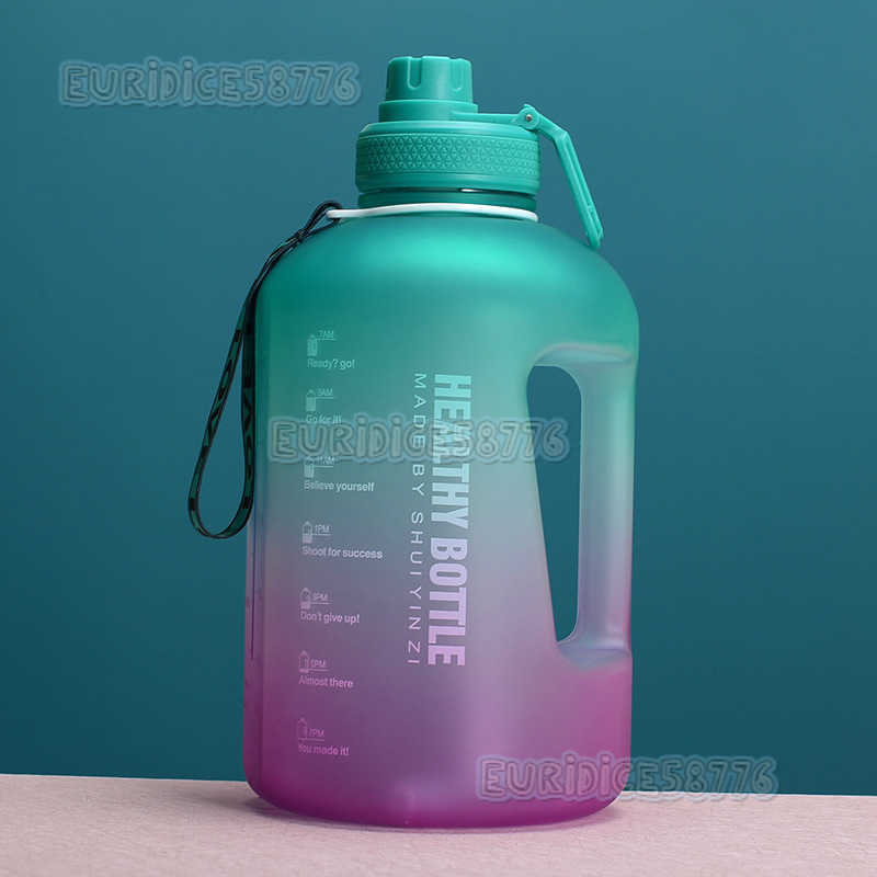 Net Red Same 22l Large Capacity Water Cup Sports Fitness Gallon Straw Large Kettle High Temperature Resistant Plastic Ton Bucket H250911