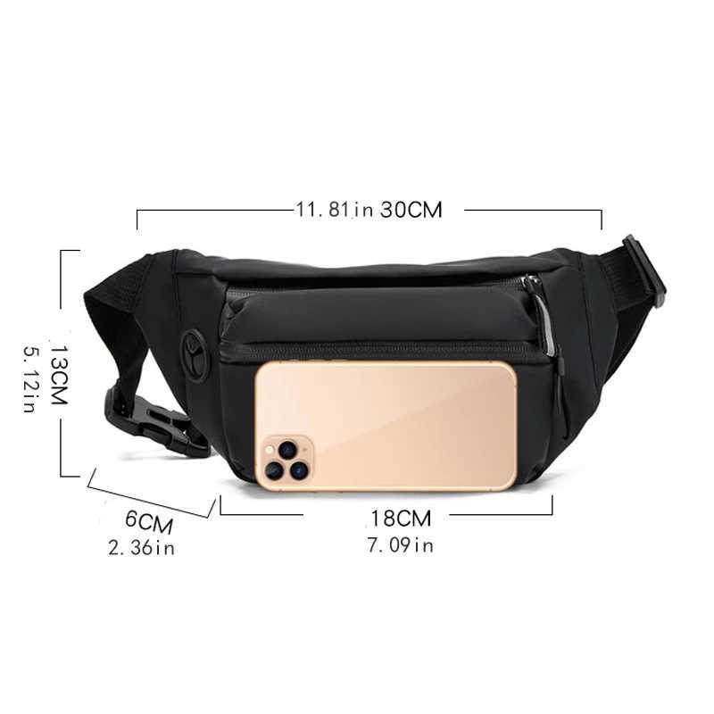 Waist bag crossbody bag chest bag shoulder bag outdoor running hiking commuting Z250911