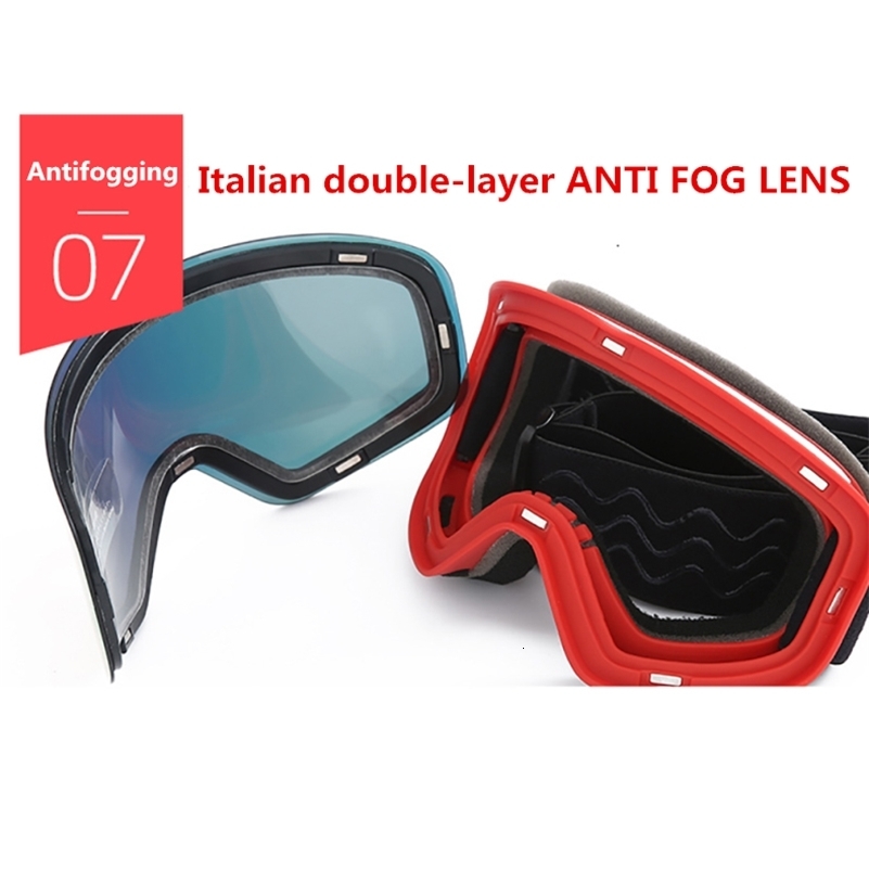Ski Goggles Magnetic Double Layer Lens Magnet Skiing Antifog Snowboard Men Ski Glasses Eyewear Oculos Snowboard gafas de esqui 250910