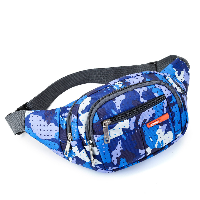 Designer Bag Free Shipping Camouflage Waist Luxury Bag Bag Fashionable Unisex Crossbody Wallet Business Wallet Large Capacity Wear Resistant Phone Wai