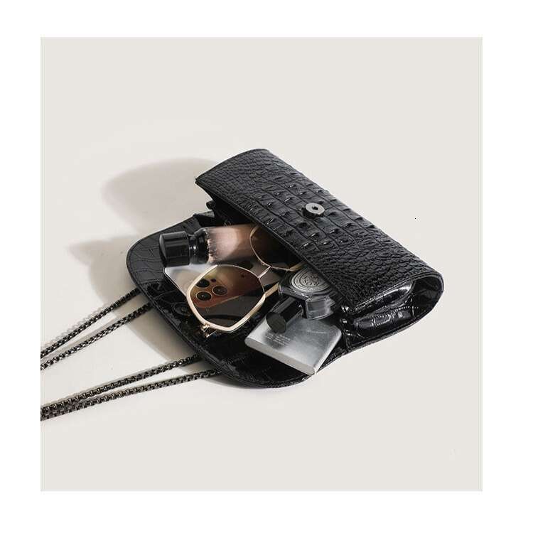 2025 Designer Bags Women's Fashion Crocodile Pattern Casual Versatile Large Capacity Shoulder Bag