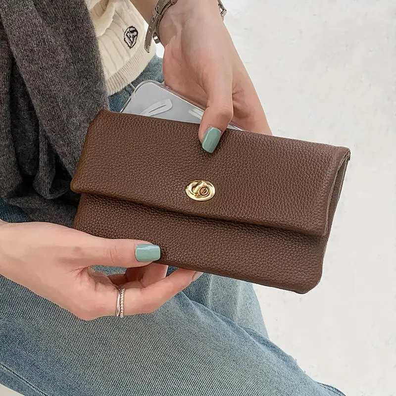 New Women Wallets Fashion Long Hasp Pu Leather Purses For Women Portable Multifunctional Money Bag Coin Card Holders W250911