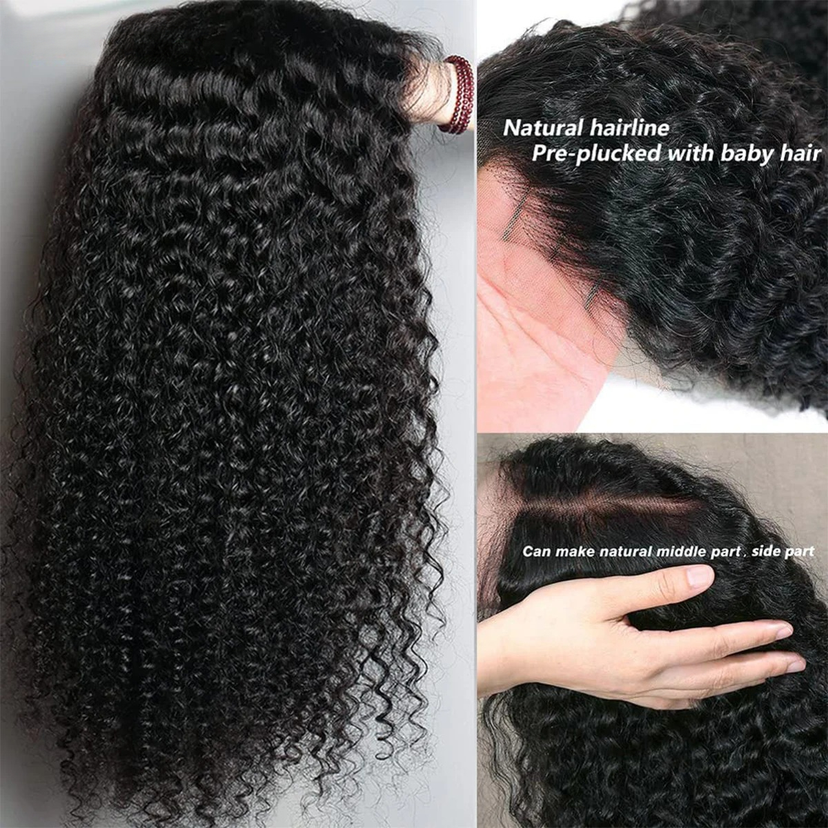 30 Inch Kinky Curly Human Hair Wig 13x4 13x6 HD Lace Front Wigs Pre Plucked 200 Density Lace Frontal Wig For Women Glueless Brazilian Wigs On Sale