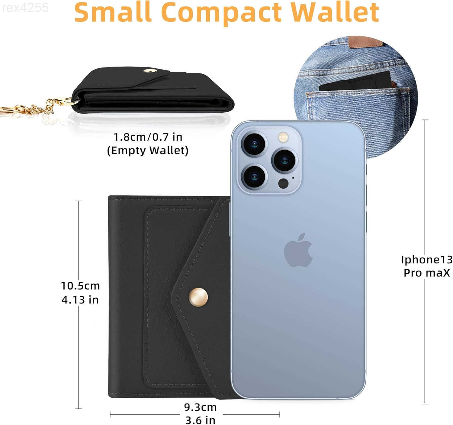 Womens Wallet RFID Blocking Small Wallets Woman Credit Card Holder Trifold Ladies Wallets with Coins Zipper PocketW250911