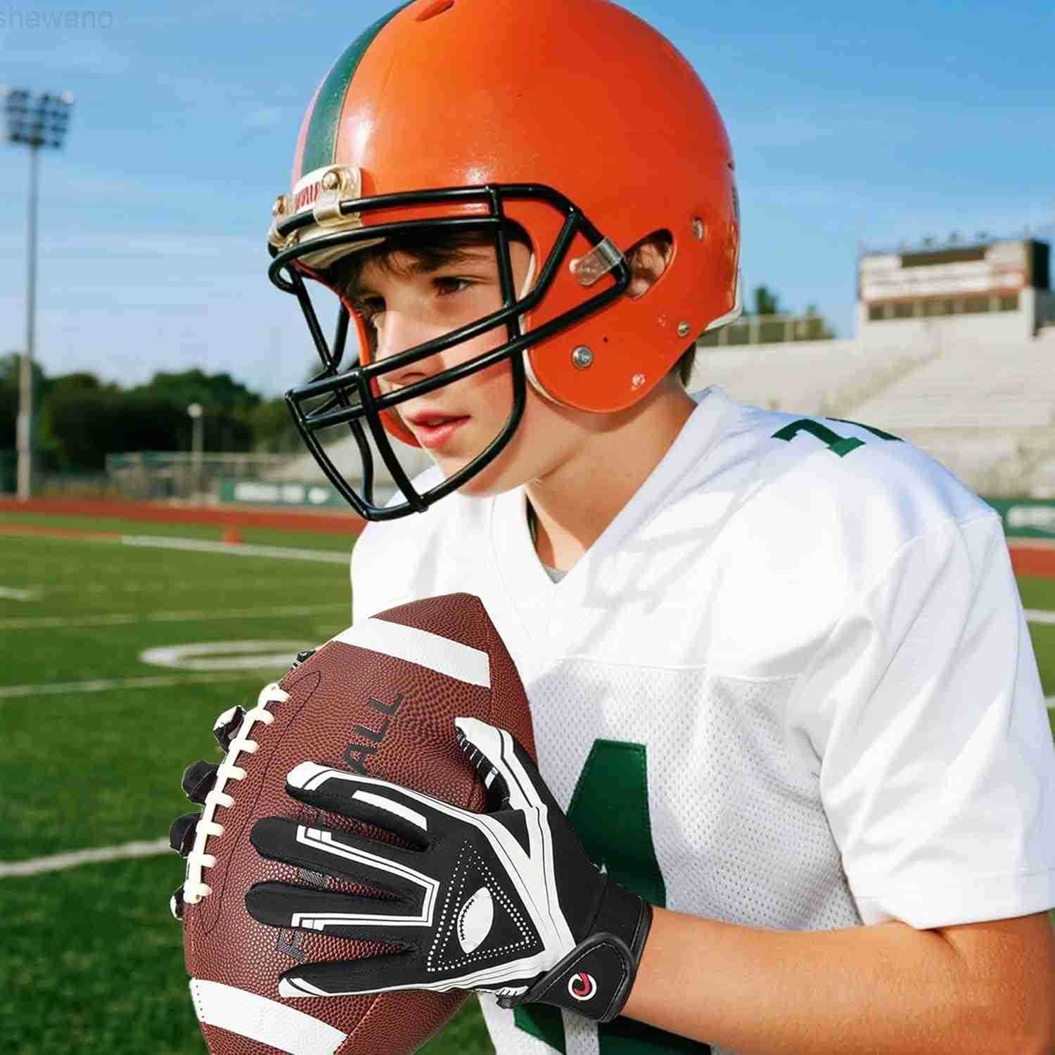 Football Gloves UltraSticky Receiver Gloves for Kids for BoysGirlsW250911