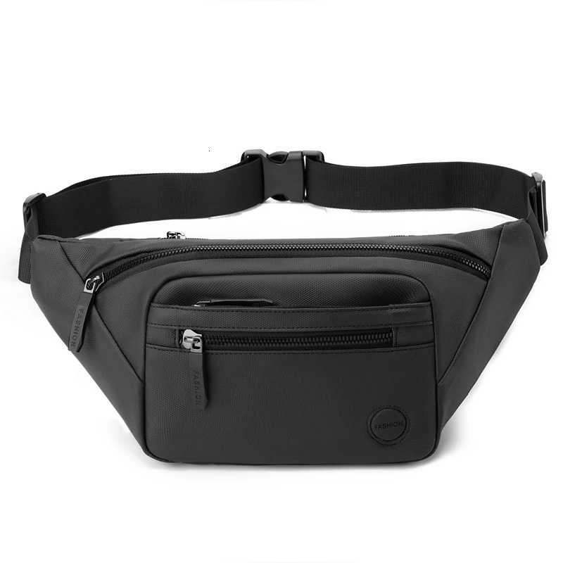 Multipocket practical waist bag outdoor single shoulder messenger bag sports running fashion chest bag business cashier mul Z250911