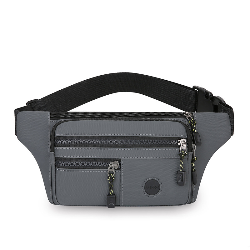 New Men S Waist Bag Versatile Business Commuter Single Shoulder Crossbody Bag Free Shipping Large Designer Bag Luxury Bag Capacity Leather Simple Fash