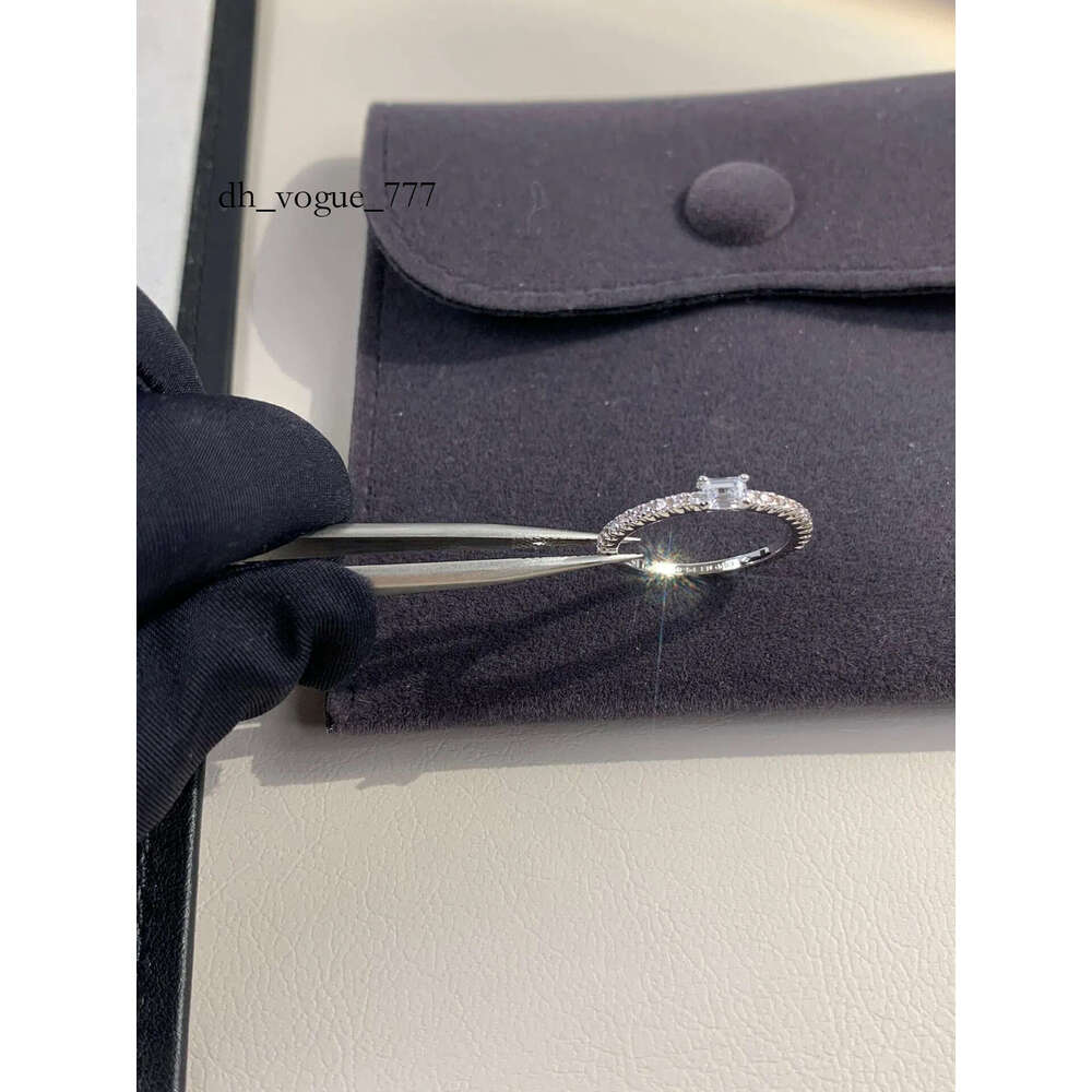 Love Eternity Micro Pave Moissanite Dia 100% Original sterling sier Wedding band Rings for Women Men Promise JewelryFashion Ring