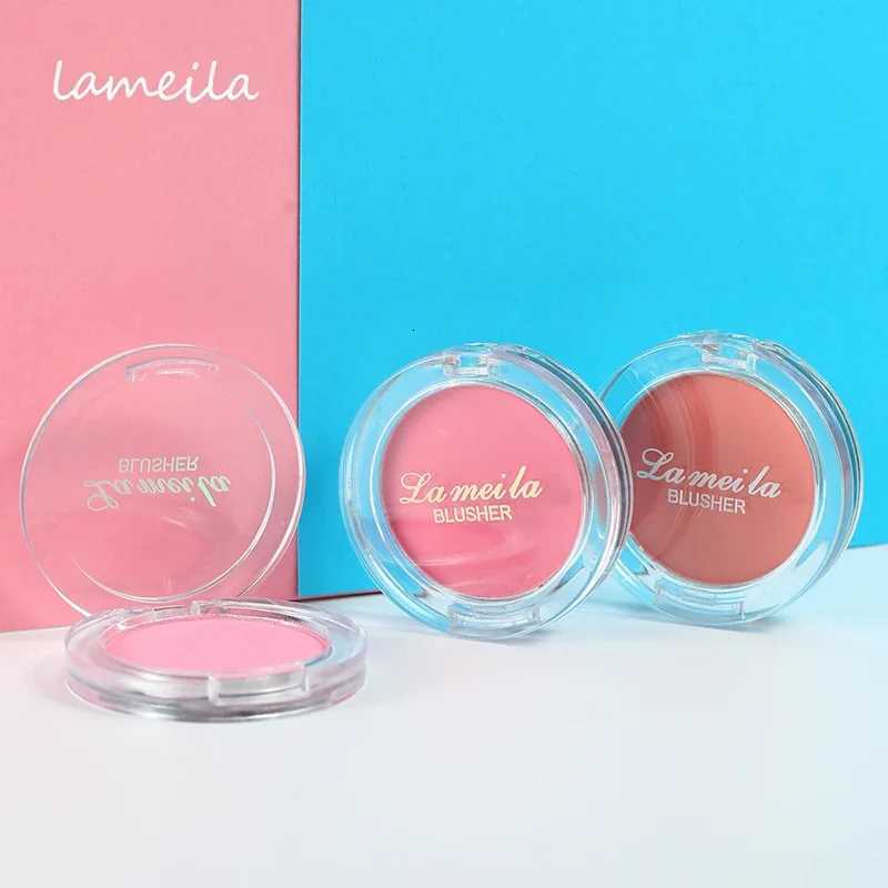 Monochrome blush Pallete 6 Color Peach Face Mineral Pigment Cheek Blusher Powder Makeup Professional Contour Shadow Pink Blusher W250911