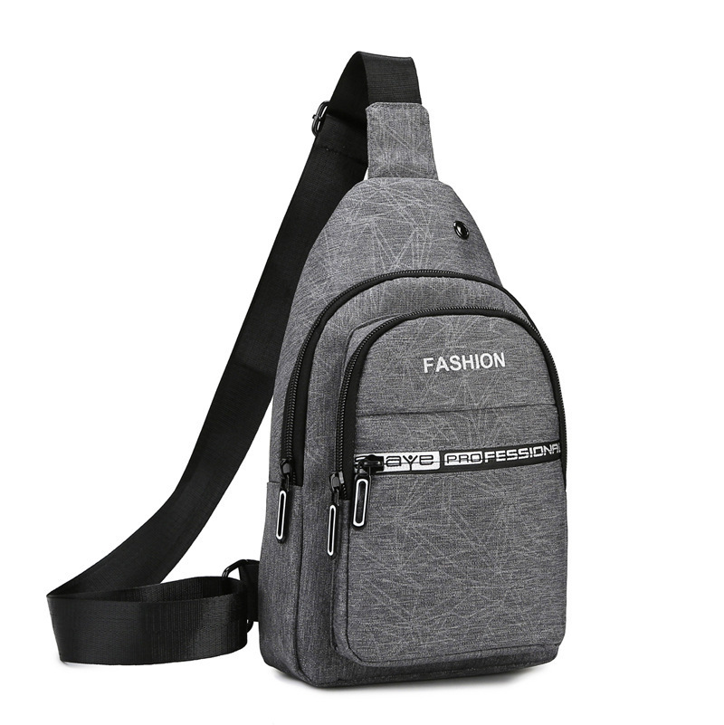 Men S Chest Bag Luxury Free Shipping Bag Casual Korean Style Trendy Oxford Cloth Sports Small Bag Single Shoulder Crossbody Bag Factory Designer Bag