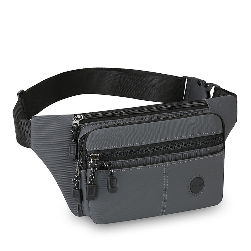 Men S Waist Bag Designer Bag Fashion Portable New Simple Shoulder Bag Casual Versatile Trendy Chest Free Shipping Bag Multi Layer Luxury Bag Storage C