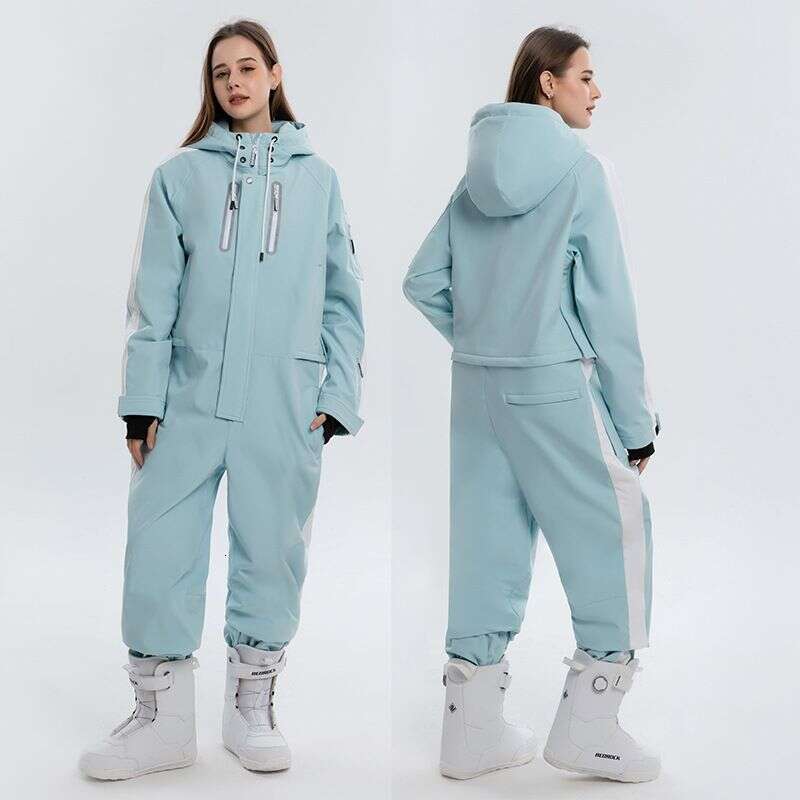Ski Suit Set One-Piece Adult Windproof Waterproof Warm Outdoor Gear Snowboard Jacket