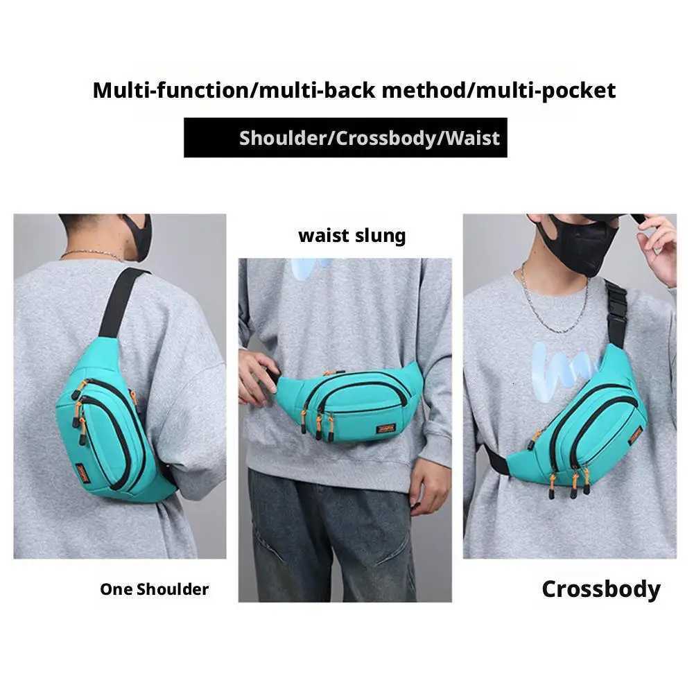 New Waist Bag for MenWomen Sports Running Phone Pack Multifunctional Work Cash Wallet Business Money Pouch Z250911