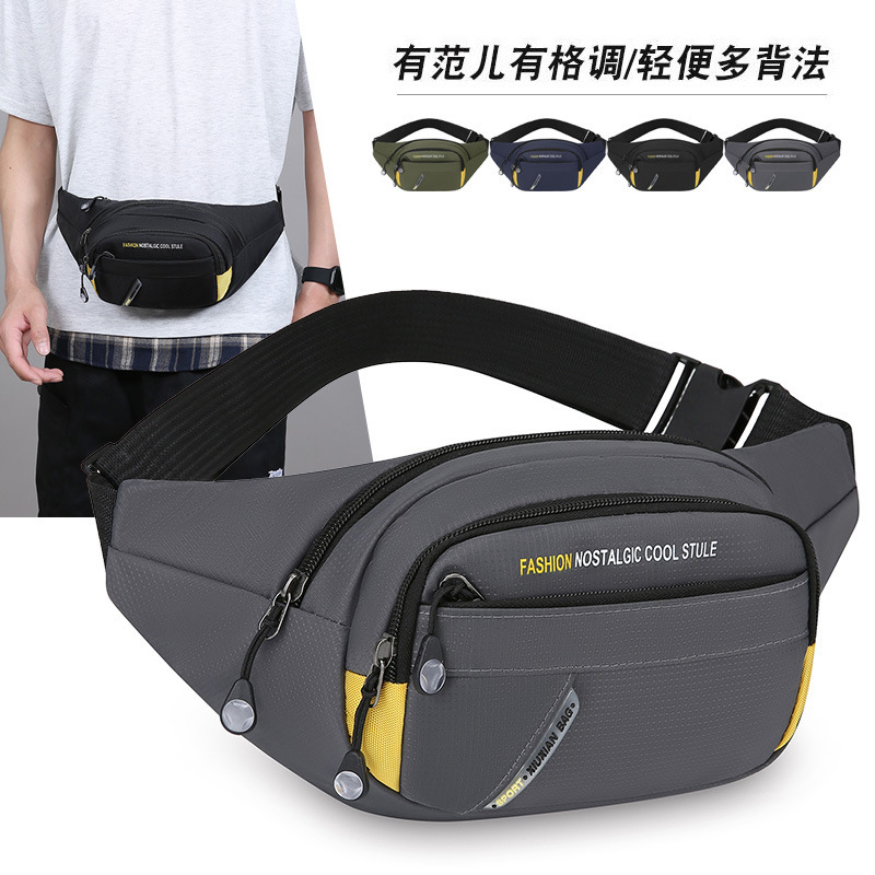 Designer Bag New Men S Waist Bag Korean Style Casual Multifunctional Outdoor Small Luxury Bag Crossbody Bag Free Shipping Chest Bag Sports Wallet Cros
