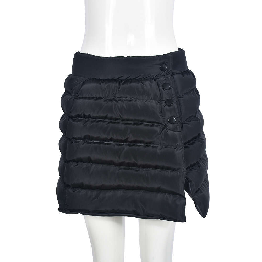 Autumn Winter Exclusive Designer Shoe Design Sexy Bodycon Splash-Proof Water-Resistant Personality Padded Half Skirt