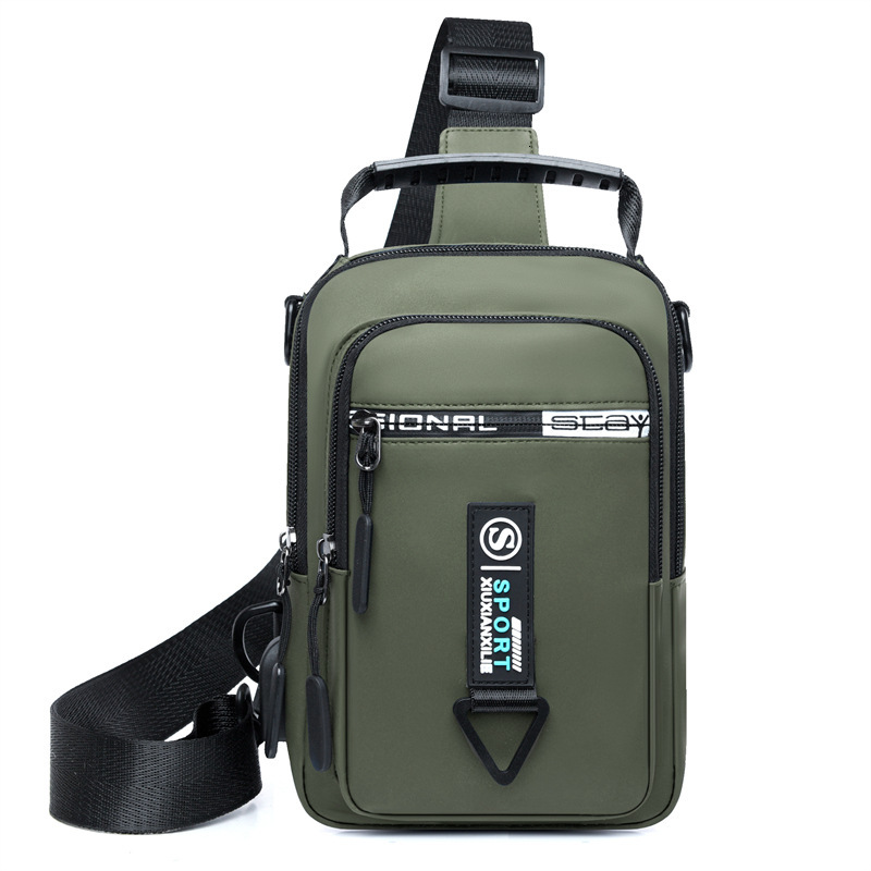 Men S Chest Bag New Sports Cycling Luxury Bag Crossbody Bag Designer Bag Casual Free Shipping Outdoor Handbag Versatile Lightweight Business Shoulder 