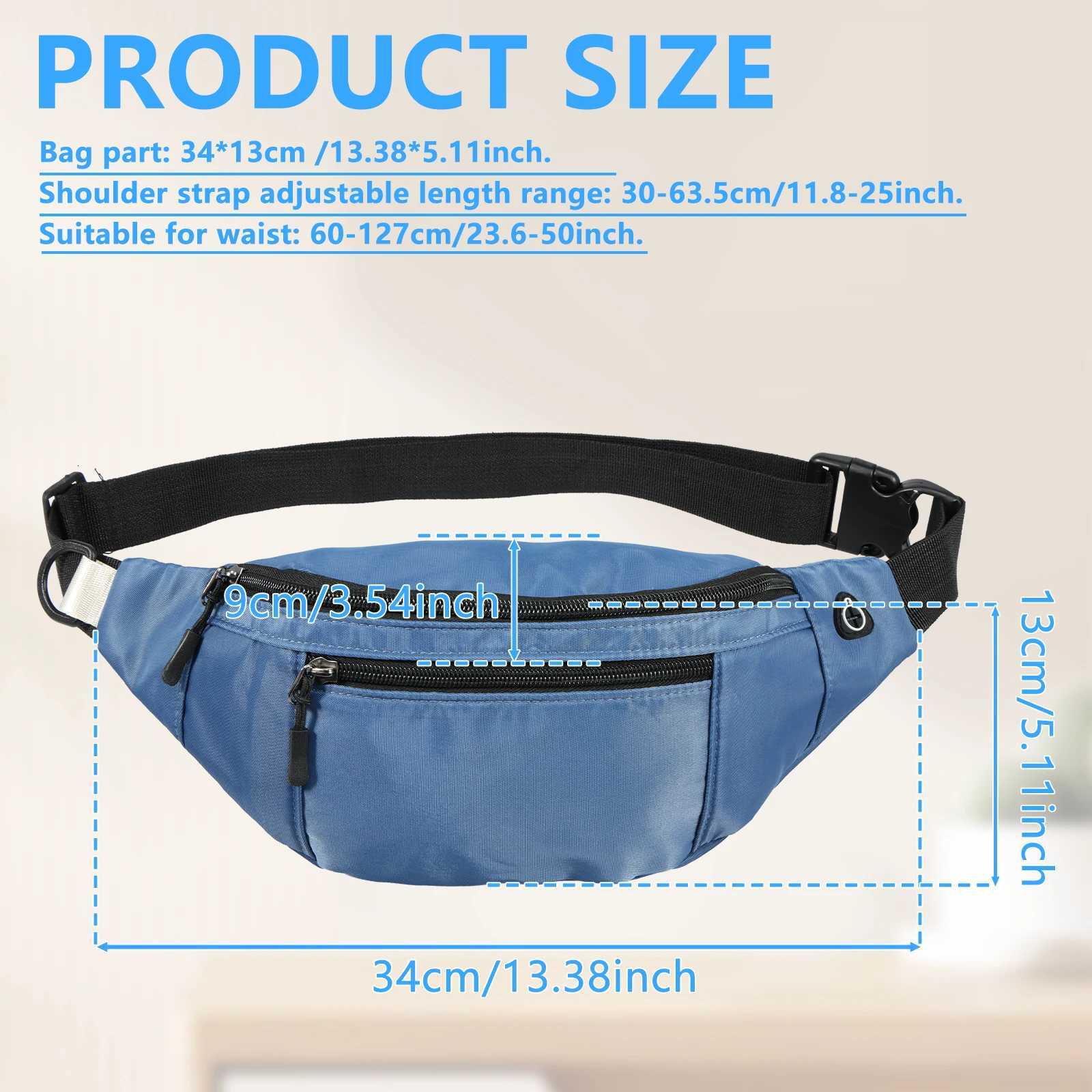 Mens Breast Package Waterproof Outdoor Sports Bag Oxford Cloth Pouch Koreanstyle Waist Bag Fanny Pouch Crossbody Male Bags Z250911