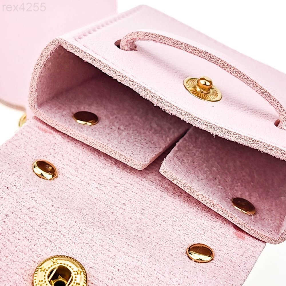 4PCS Super Smalls Makeup Bag with Mirror Mini Makeup Bag for Women Coin Wallet Bag Charms Y2k Accessories Cute Leather Keychain Style 2W250911