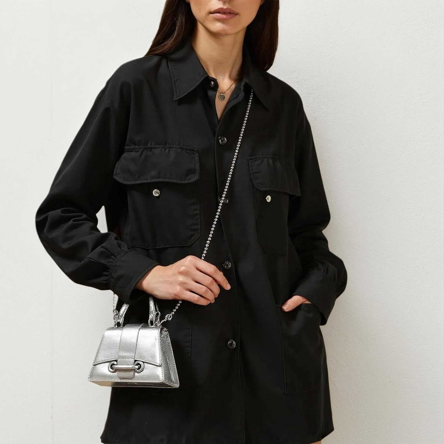 Micro Mini Crossbody Handbag Womens Purse Clutch Cute Mini Trendy Bag Top Handle PU Leather Shoulder BagW250911