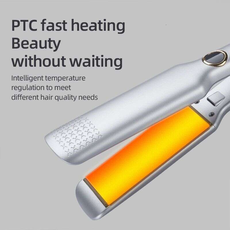 Hair Curling Iron Dual-Purpose Bangs Female Ironing Ceramic Straightener Electric Plywood Home Straightening Board
