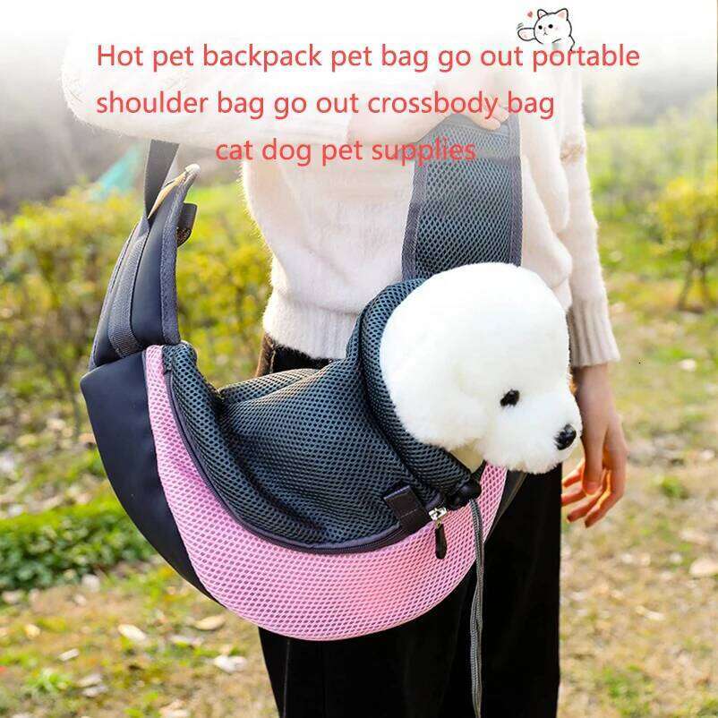 designer brand Popular backpack crossbody bag portable thickened material comfortable breathable cat and dog pet supplies