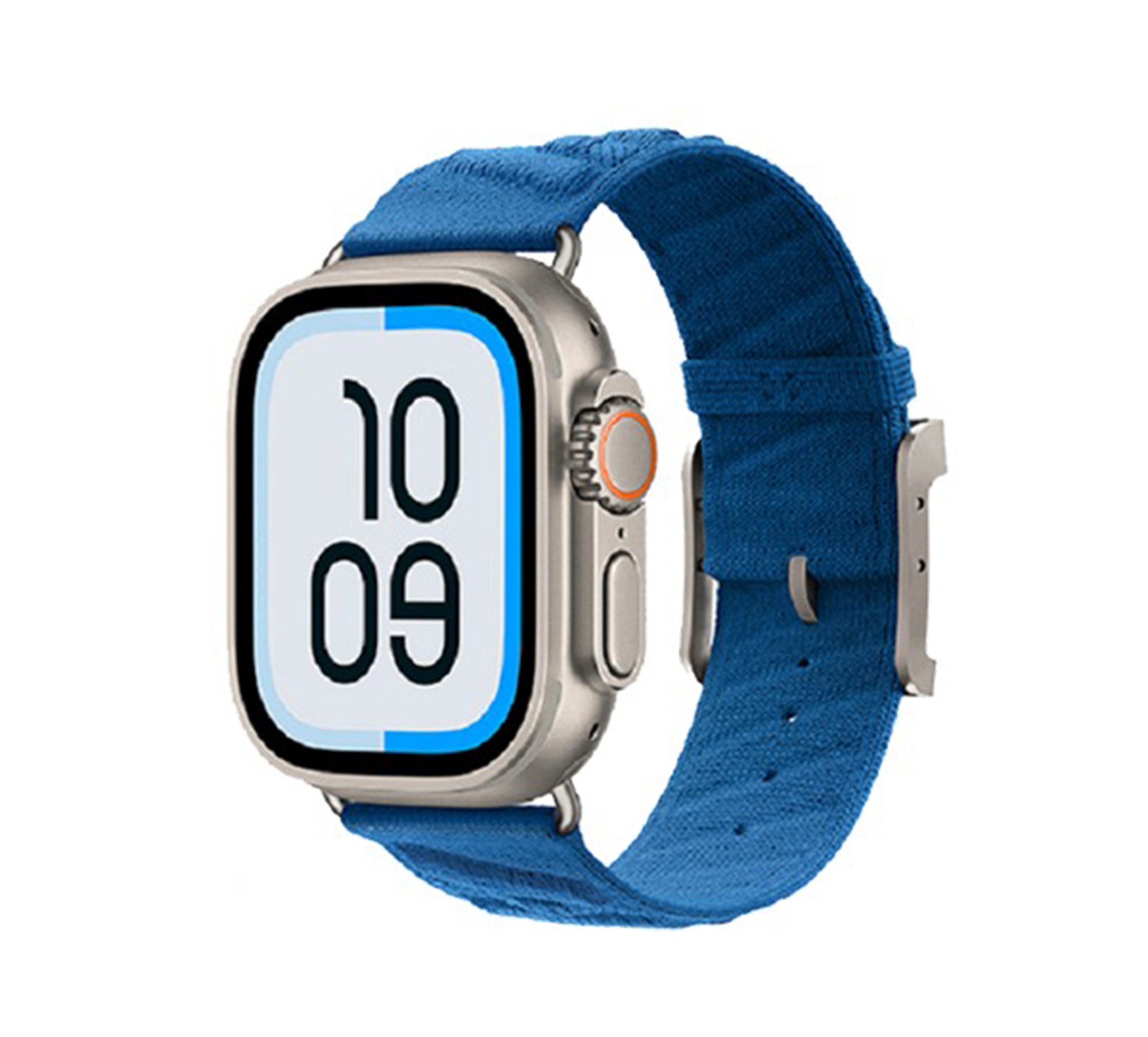 2025 Luxury Knitted Ultra3 Knitted Strap Needle Buckle Nylon Sport Strap Autumn/Winter New Midnight Blue/Water Demon Blue/Vitality Orange/Classic Colo