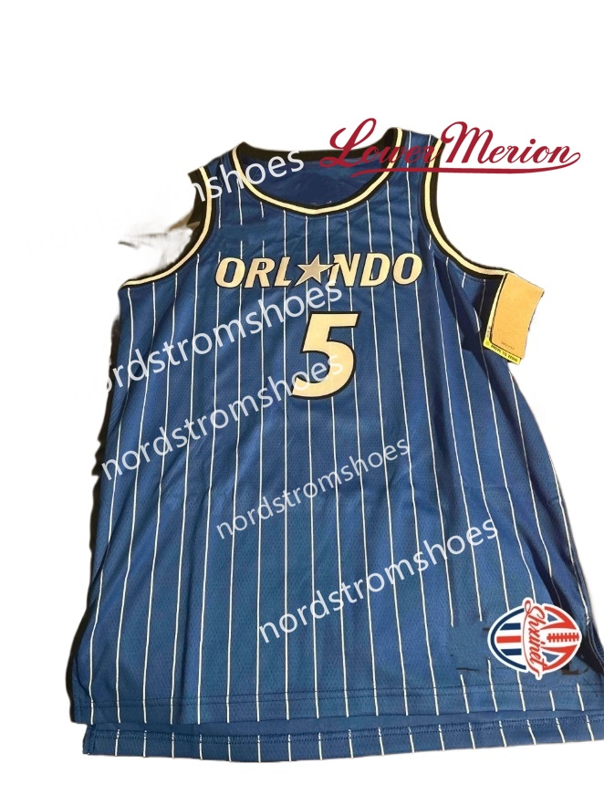 5 Banchero 2025-26 Jerseys Custom Suggs Wagner da Silva Bitadze Caldwell-Pope Carter Jr. Harris Howard Isaac Joseph McClung Thompson Wagner Stitched
