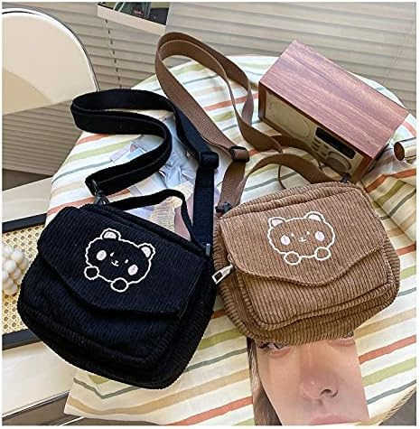 Purse Crossbody Bag and Wallet Corduroy PurseW250911