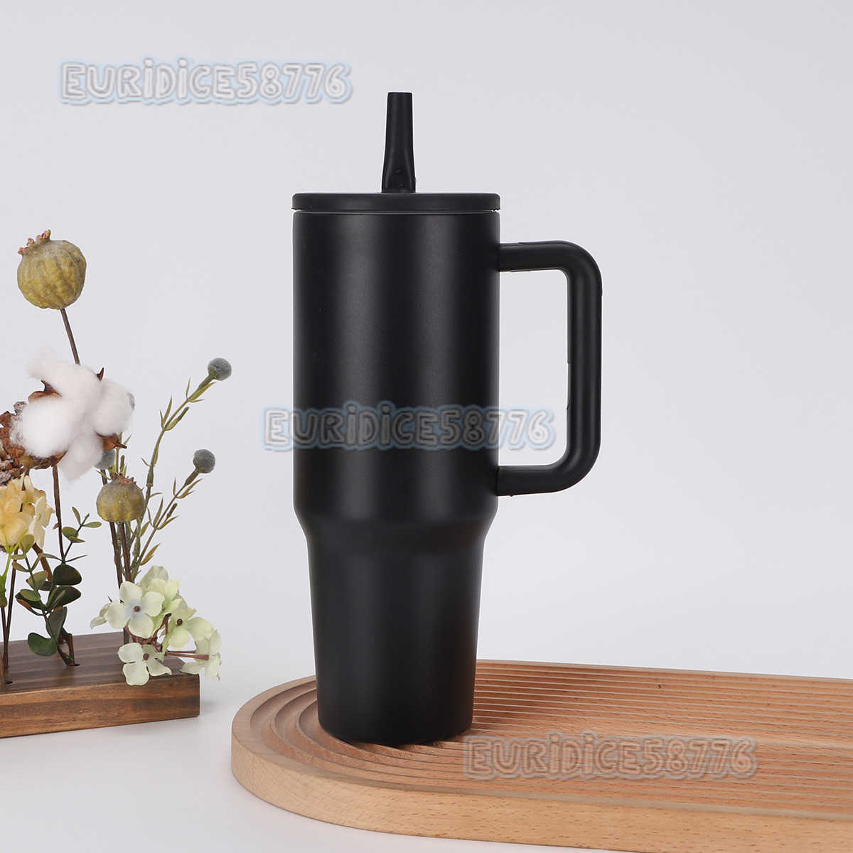 Fourth Generation 40oz Foldable Straw Cup 304 Stainless Steel Insulated Cup Large Capacity Car Cup H250911