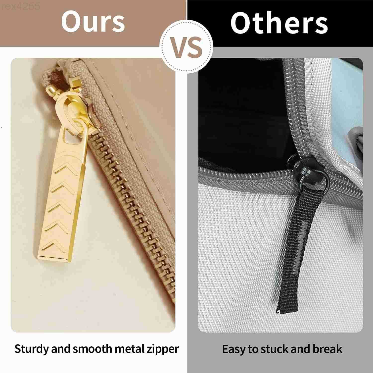 Wallet Detachable Dual Pouch Wristlet Wallets for Women Men Portable Mini Zip Around Small Wallet Coin PurseW250911