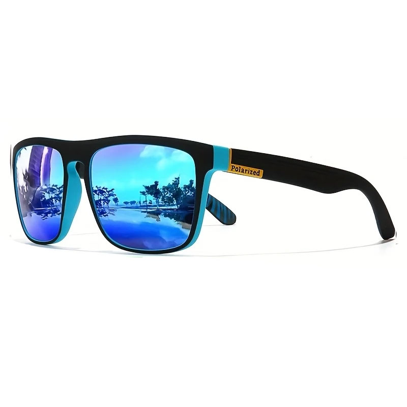 Fashion Vintage Square Polarized Sunglasses Men Women Driving Fishing Luxury Brand Designer Sun Glasses Driver's Eyewear UV400