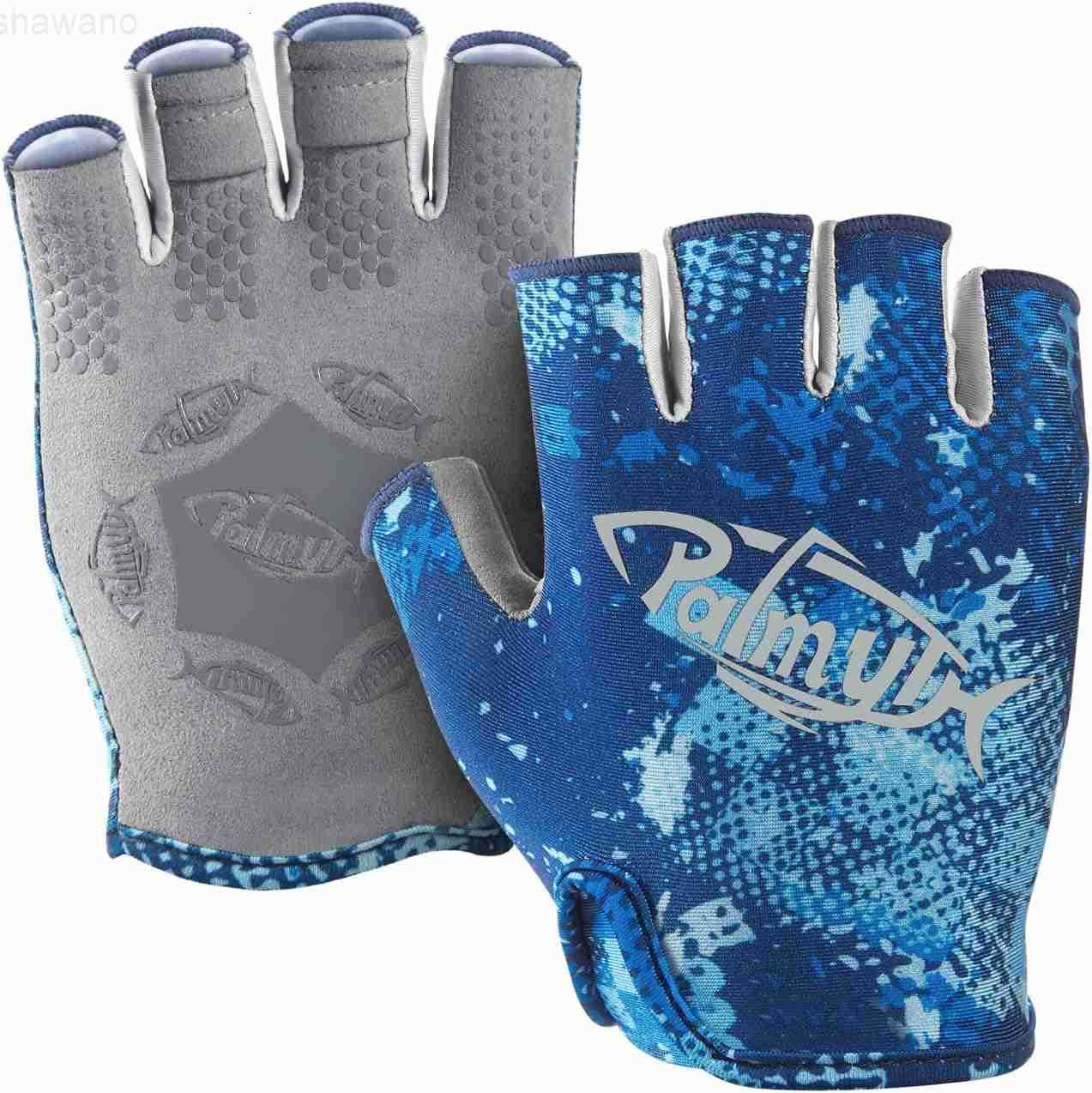 Fishing Gloves Sun Protection Fingerless Glove Men Women UPF 50 SPF for Kayaking Paddling Canoeing Rowing DrivingW250911