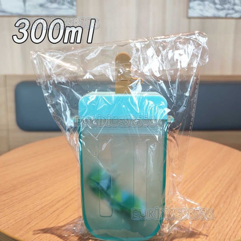 Creative Popsicle Straw Strap Plastic Cup As Material Standard American Standard High Appearance Cold Water Cup H250911