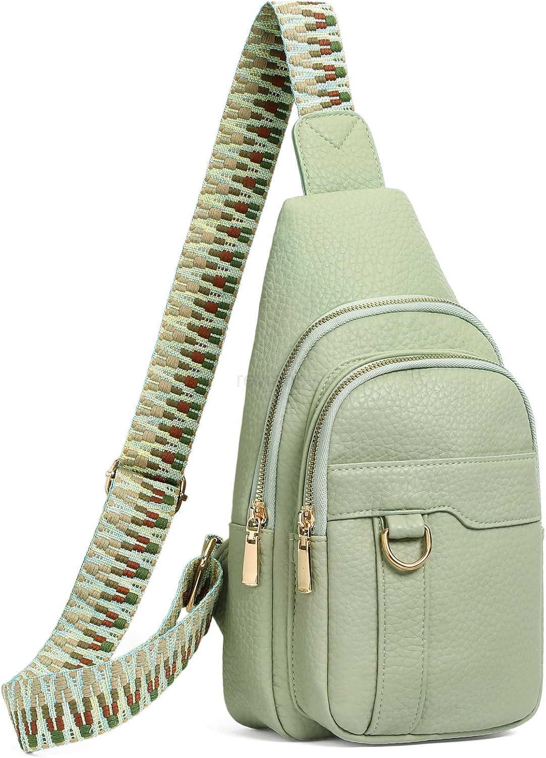 Sling Bag for Women Crossbody Bags Fanny Pack Vegan Leather Chest Bag Travel Shoulder Belt Purse Backpack GiftsW250911