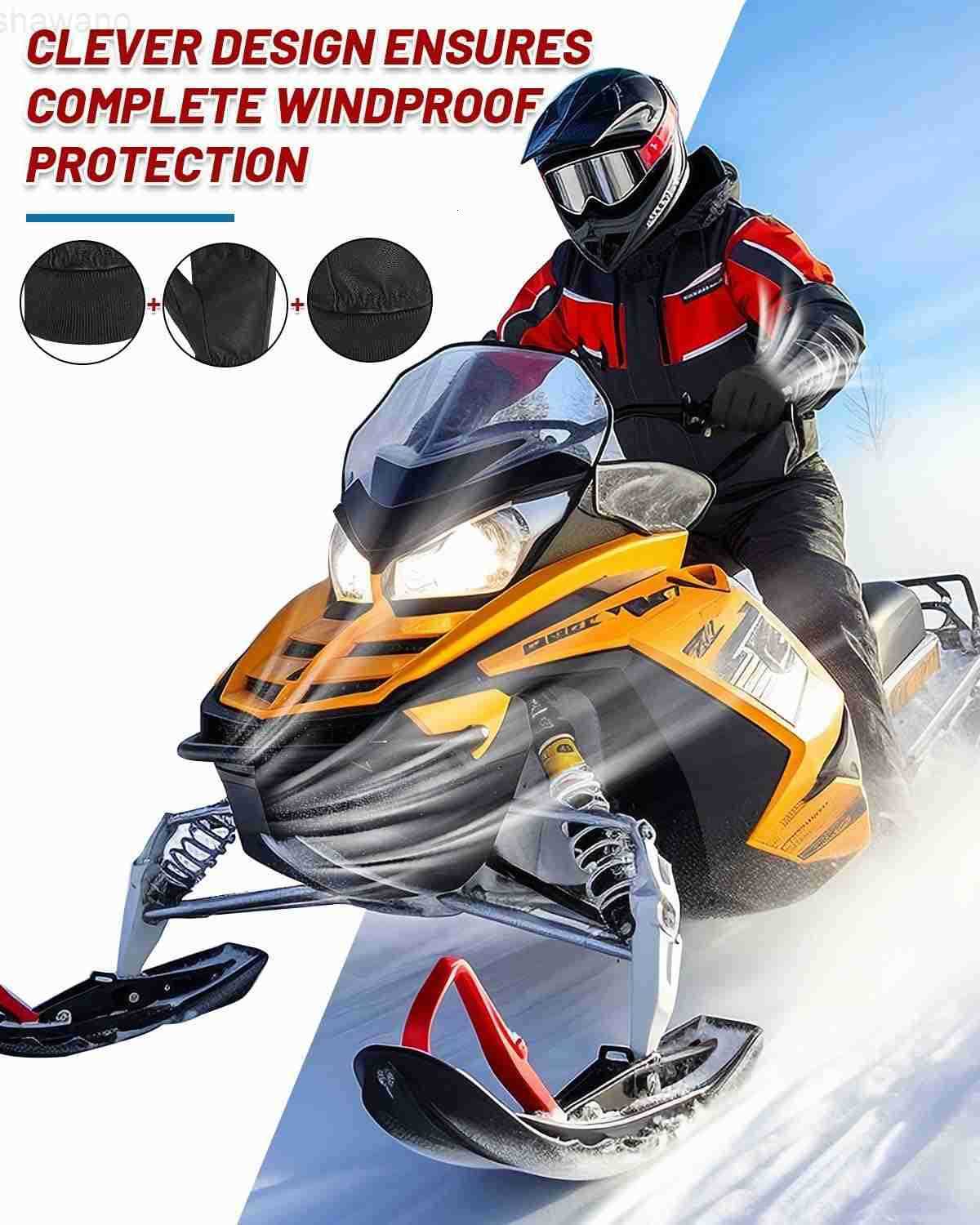 Waterproof Gloves for Cold Weather for MenWomen Thick Winter Gloves with 3M Thinsulate Thermal Warm Snow GloveW250911