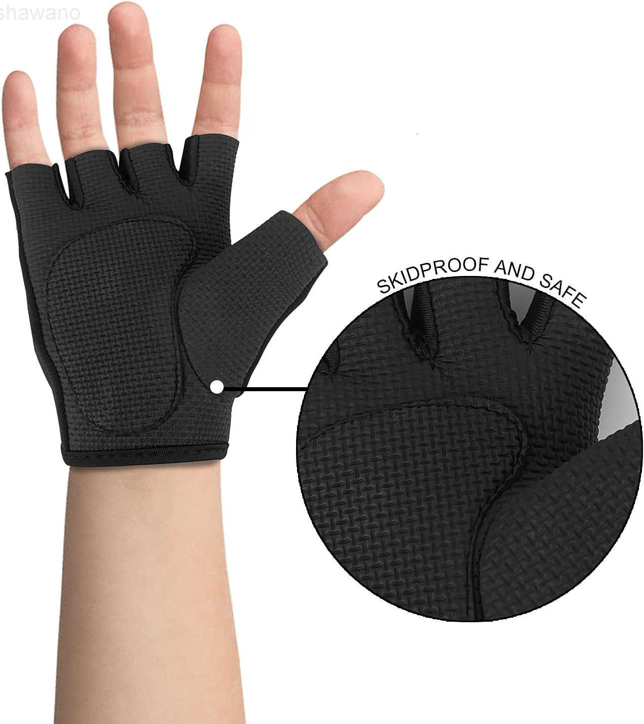 Workout Gloves AntiSlip Fitness Mitten for Children Cycling Yoga Weightlifting 1 PairW250911