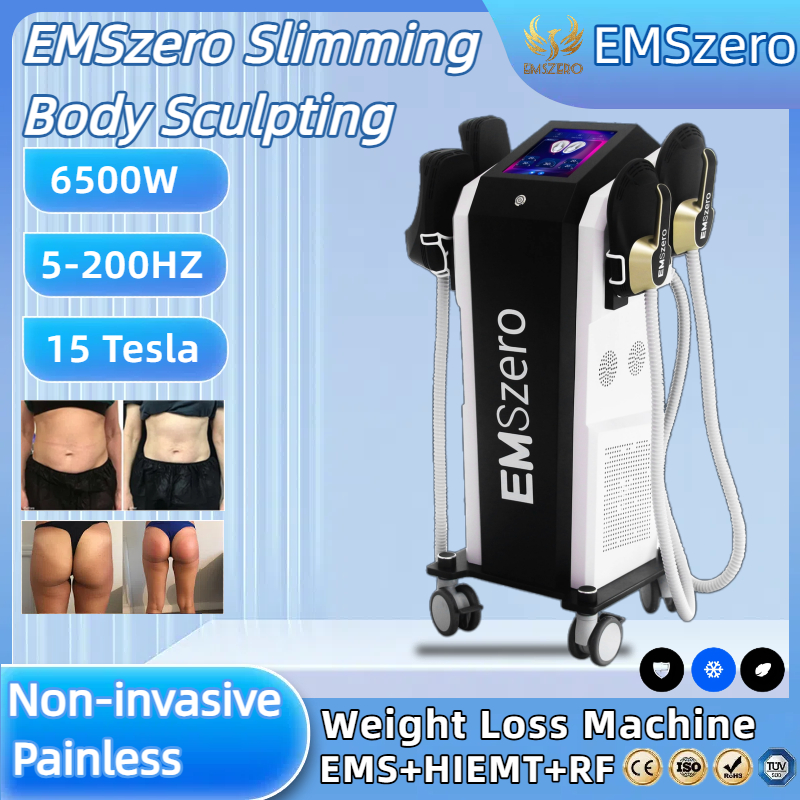 EMSzero MYOslim EMS RF HIEMT Muscle Stimulation NEO Slimming Body Sculpting And Muscle Building Equipment Fat Burning Slimming Machine
