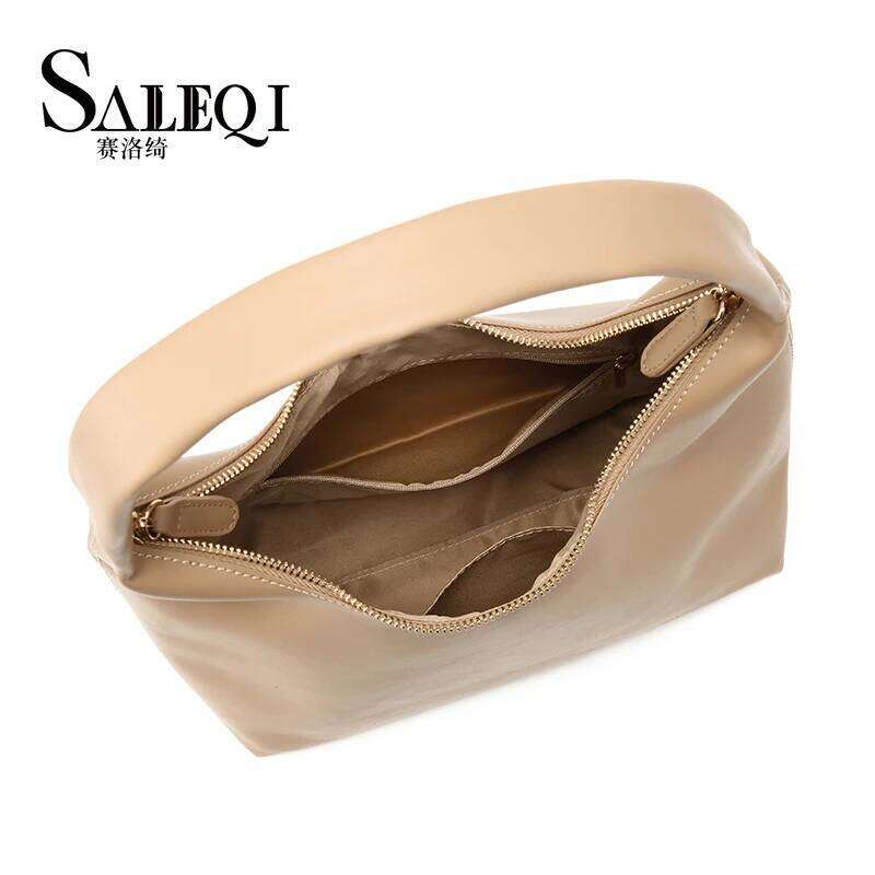 Retro PU Underarm For Woman Designer Brand Korean Soft Leather Women S Dumpling Bag New In Handbag Female