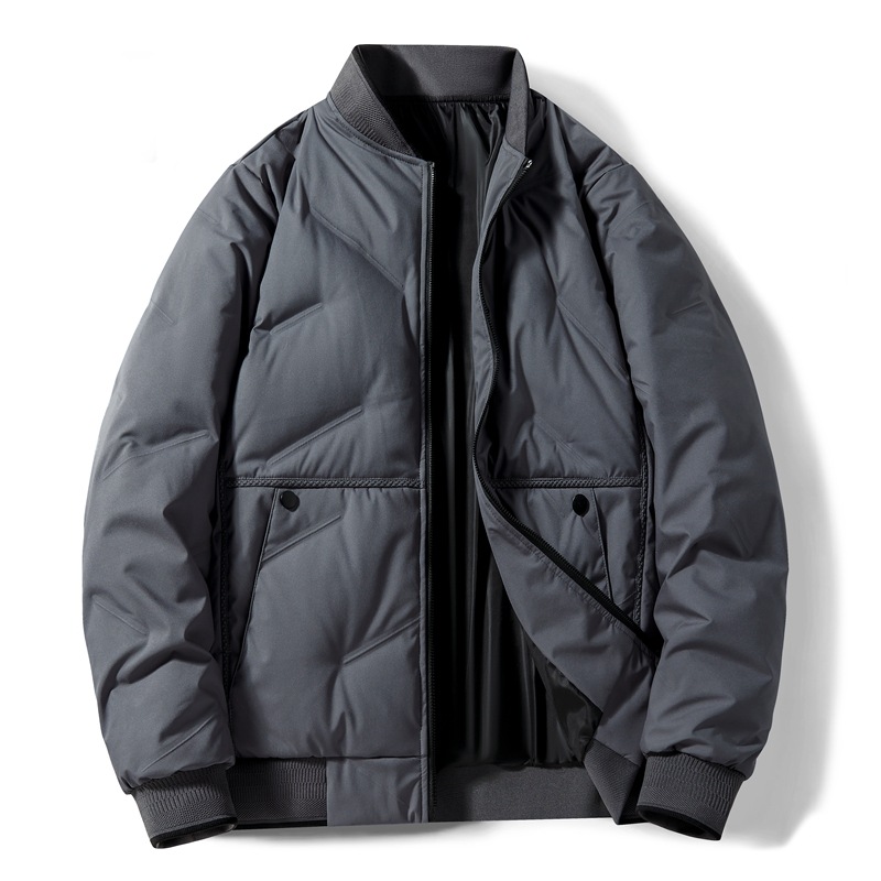 M3505 Spring and autumn heavyweight jacket sweatshirt double zipper hooded cardigan men's sweatshirt