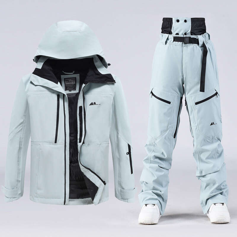 Ski Women Men, Single Double Board Skiing Suits Pants For Winter Outdoor Windproof, Waterproof, Warm And Thick New Models