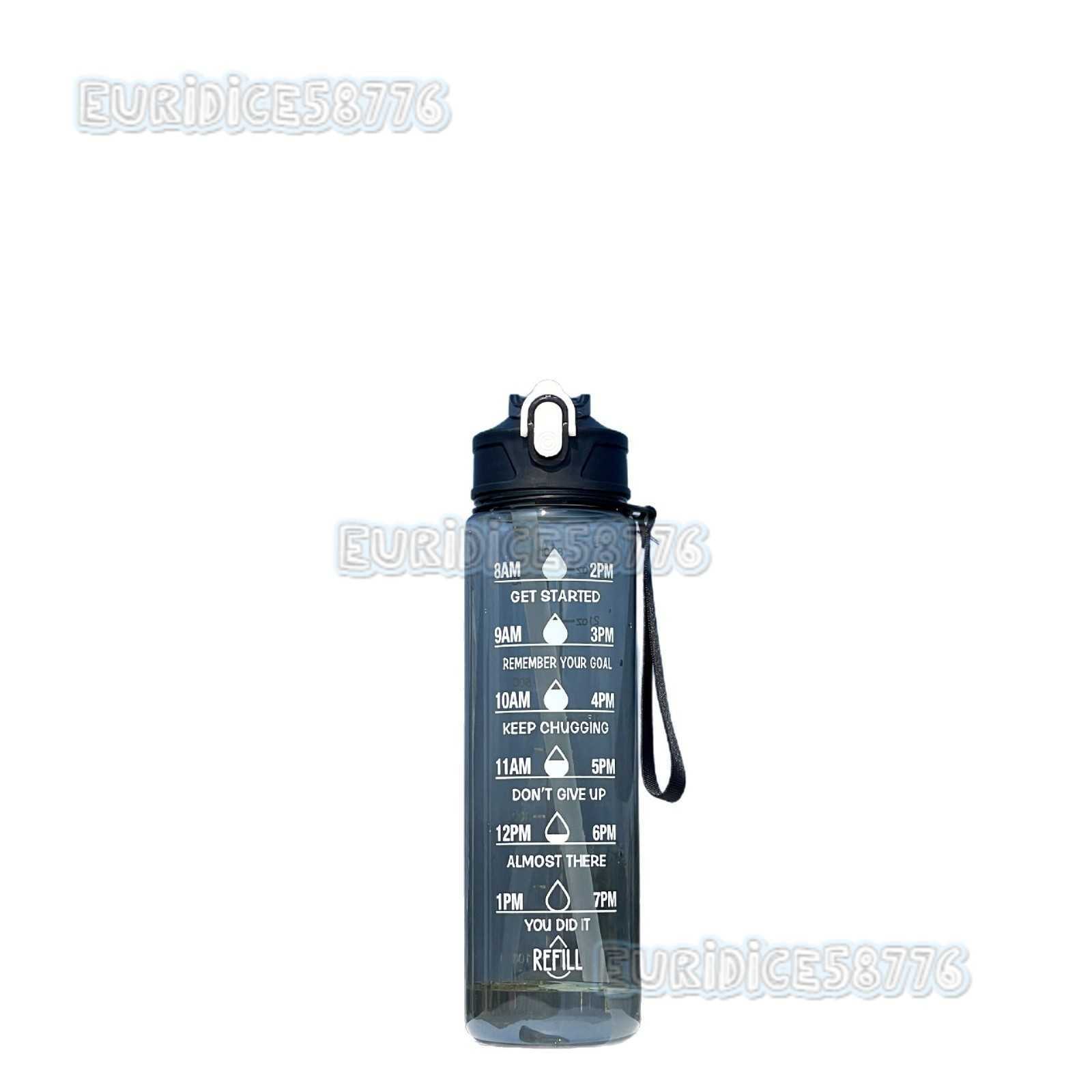 Outdoor Fitness Sports Water Cup High Temperature Resistant Large Capacity Scale Portable Casual Space Cup H250911