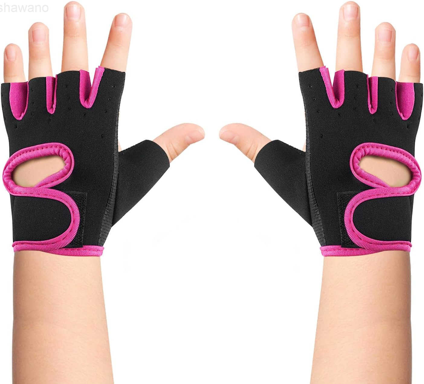 Workout Gloves AntiSlip Fitness Mitten for Children Cycling Yoga Weightlifting 1 PairW250911