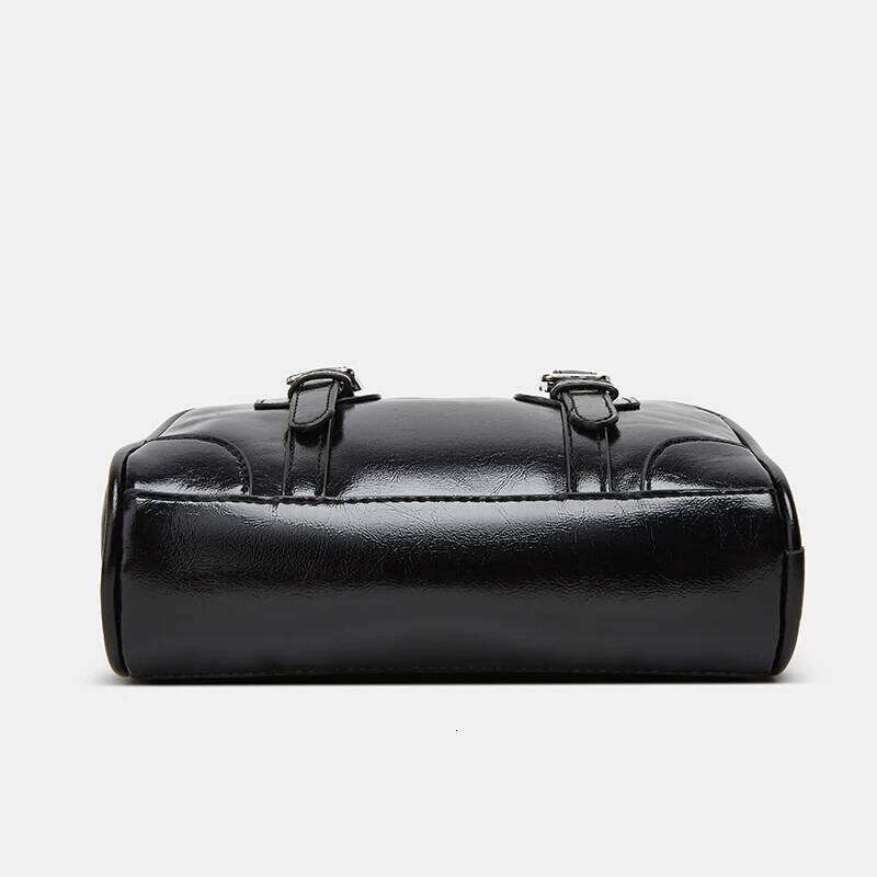 2025 New Small Square Bag; Commuting Bowling Boston Handbag; Retro Crossbody Bag