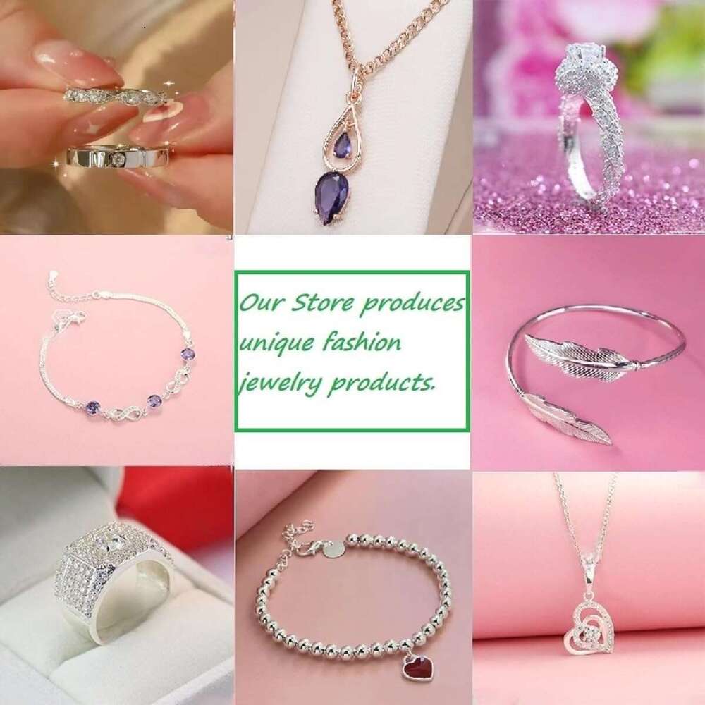 Fashion Gold Plated Cubic Zirconia Rings Elegant Stackable Set for Women