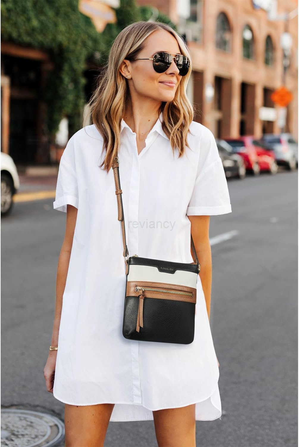 Crossbody Bags for Women Purses for Women Handbags with Vegan Leather Travel Purse Over Shoulder BagW250911