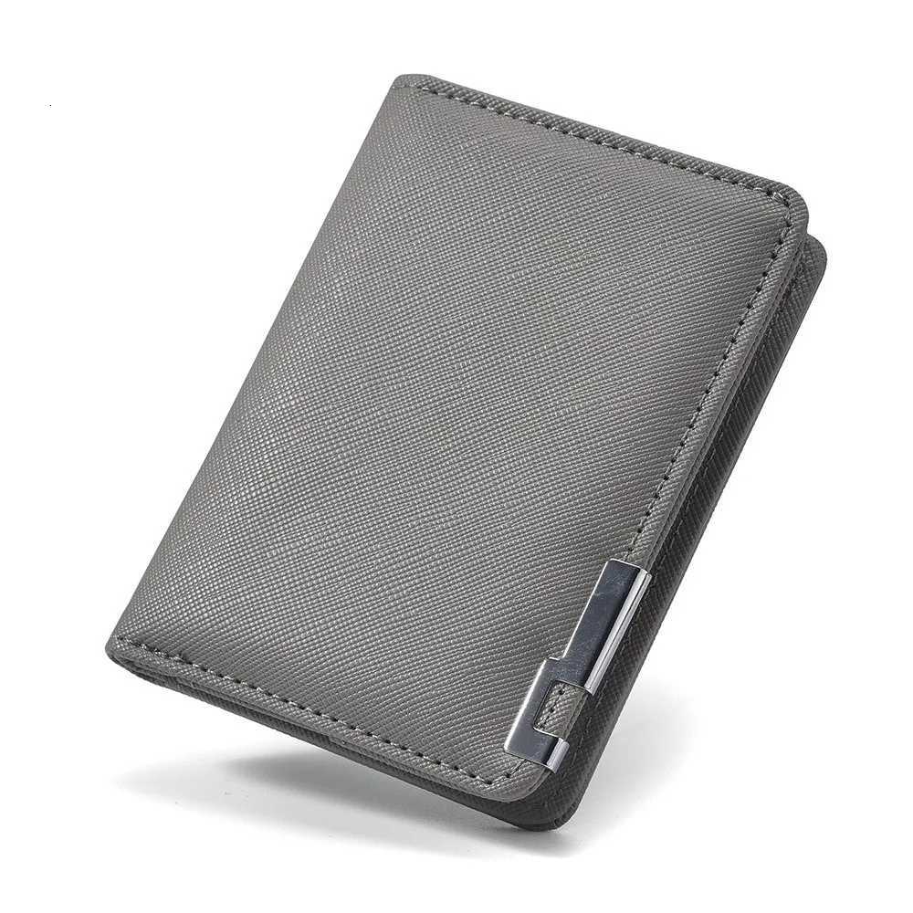 Fashion PU Mens Short Wallet Fold Multicard Slots Male Leather Purse Cash Bag Ultrathin Card Holder Daily Use W250911