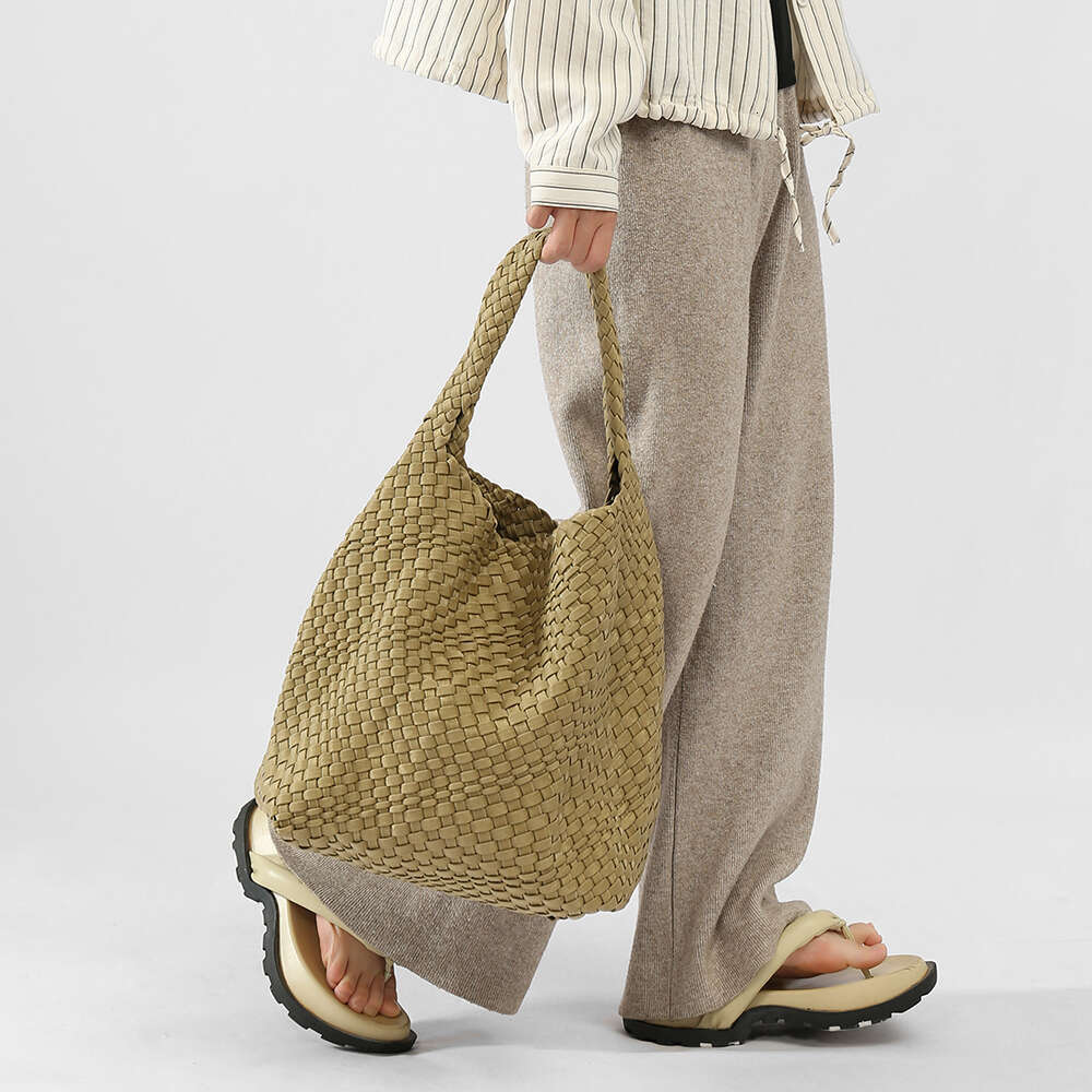 Designer Bag Tote Bag Shoulder Bag Handwoven Bucket Genuine Leather Tote High End New Style Basket Handheld Shoulder Crossbody Bag