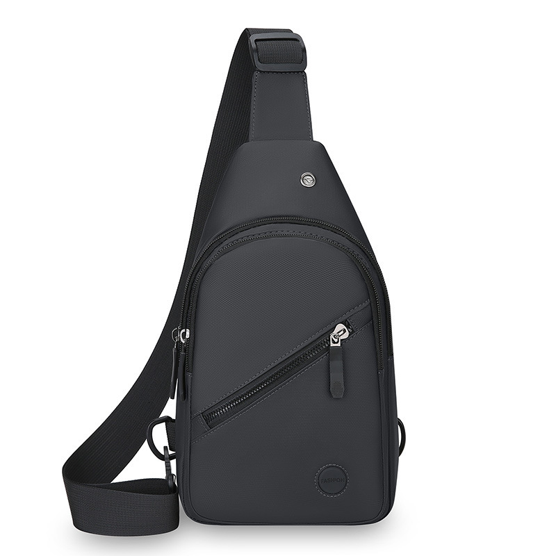Men S Chest Bag Fashion Versatile Solid Color Simple Designer Bag New Large Capacity Luxury Bag Free Shipping Outdoor Travel Portable Waterproof Cross