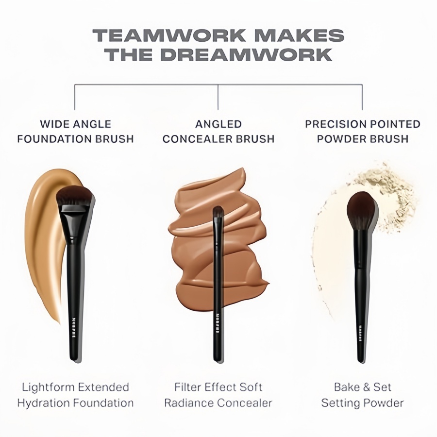 Makeup Brushes 24 Piece Professional Makeup Brush Set Eye and Face Tools with Synthetic Bristles Comes with Carrying Case 24 Count